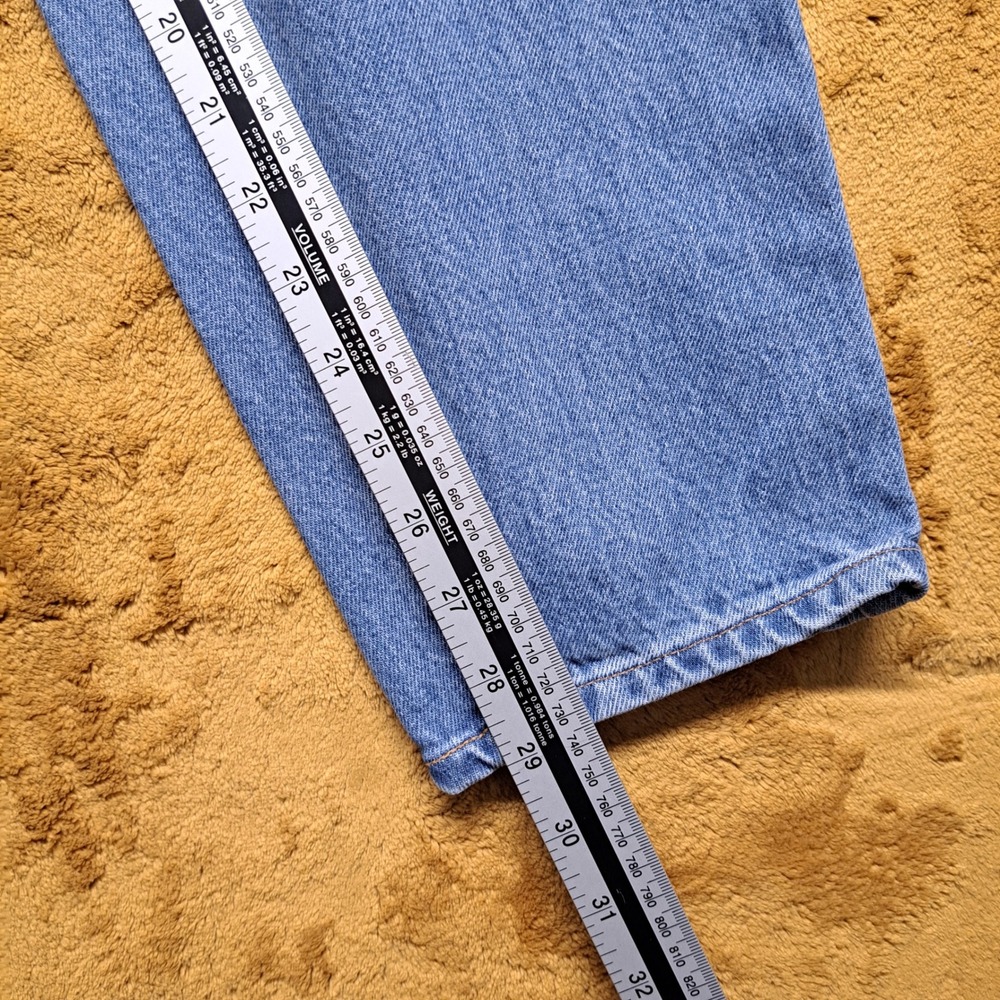 P.S. Gitano Mom Jeans Women 29 Blue Excellent High Rise Tapered 90s Vintage - Picture 6 of 11